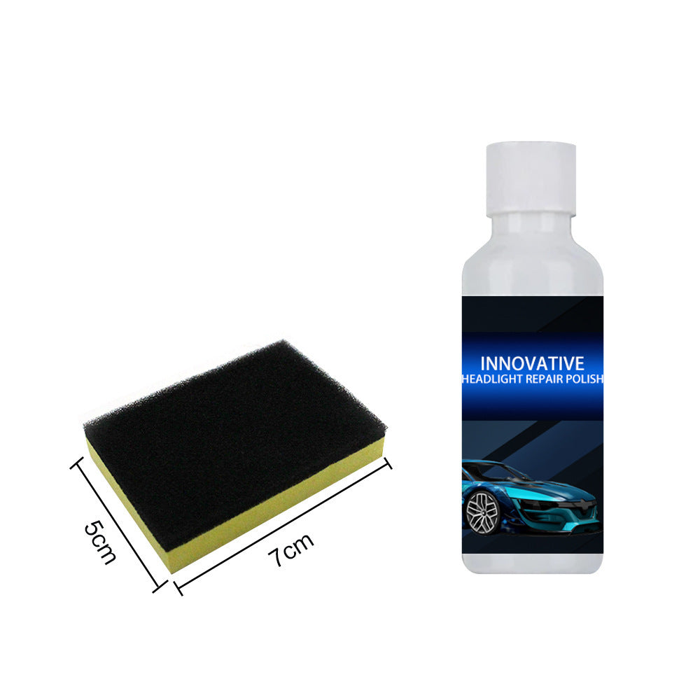 Car headlight repair fluid