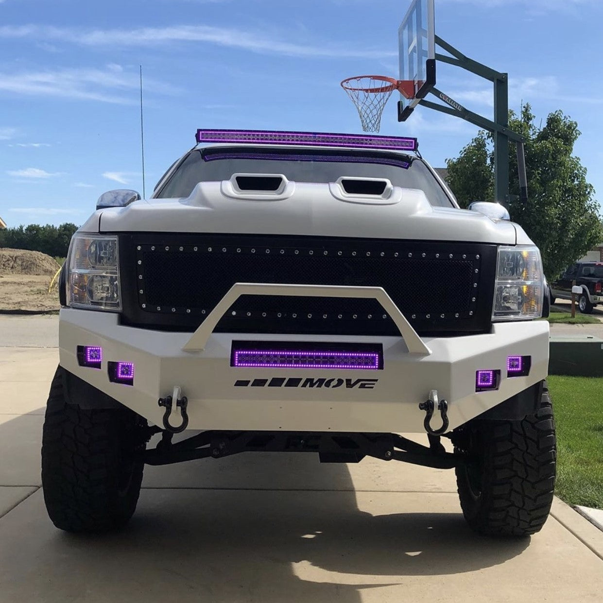 54'' RGB Halo Curved Light Bar