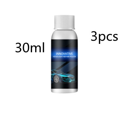 Car headlight repair fluid