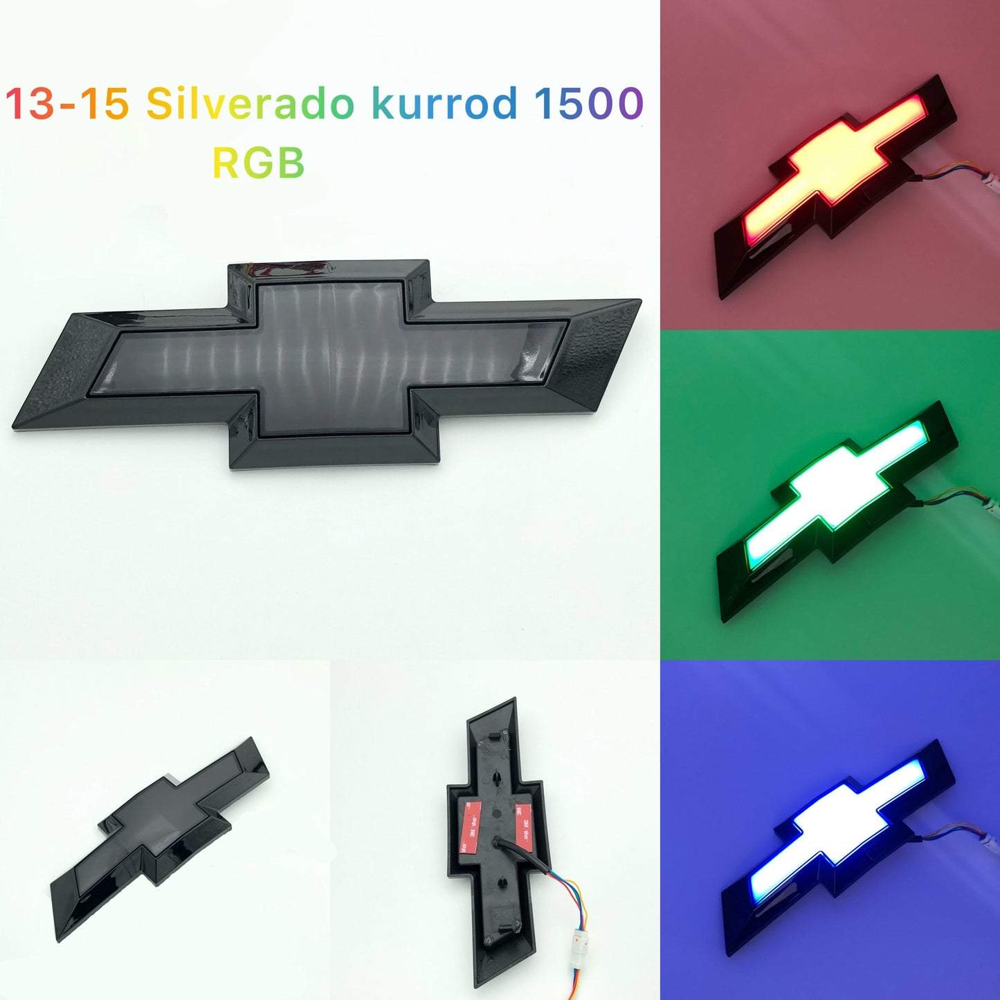 Chevrolet Logo Front Grille LED Dynamic Illuminated Emblem