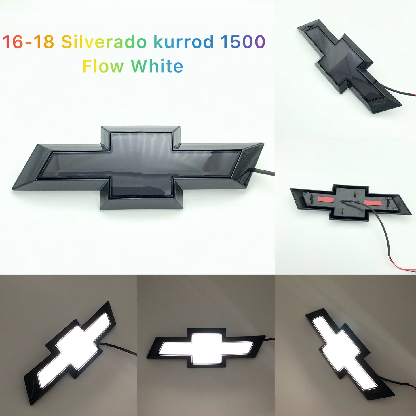 Chevrolet Logo Front Grille LED Dynamic Illuminated Emblem