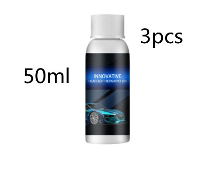 Car headlight repair fluid
